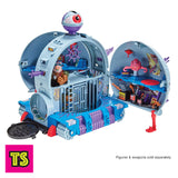 Inside View 1, Techodrome (Playset) 40th Anniversary, Vintage Reissue Teenage Mutant Ninja Turtles (TMNT) by Playmates toys 2024 | ToySack, buy vintage collectibles for sale online at ToySack