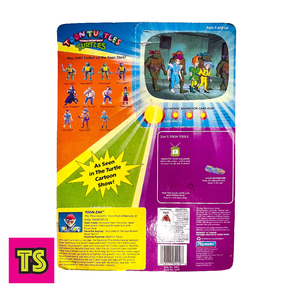 Toon Zak (The Time-Travellin' Teen from Dimension X), Vintage Toon