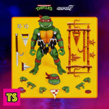 Contents, Raphael Action Figure, Teenage Mutant Ninja Turtles Ultimates by Super7 | ToySack, buy Teenage Mutant Ninja Turtles Action Figures, Toys, and Collectibles for sale online at ToySack. 

We ship internationally.