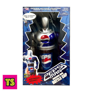 Pepsi Man Sound Big Bottle Cap. Pepsiman Bottlecap Collection by Takara Tomy 1997 | ToySack, buy vintage toys for sale online at ToySack Philippines