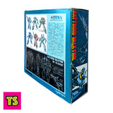 Right of Box, VF-1S Battroid Valkyrie 1/100 Mint New, Macross by Takatoku Toys 1982 | ToySack, buy vintage Japanese super robot toys for sale online at ToySack