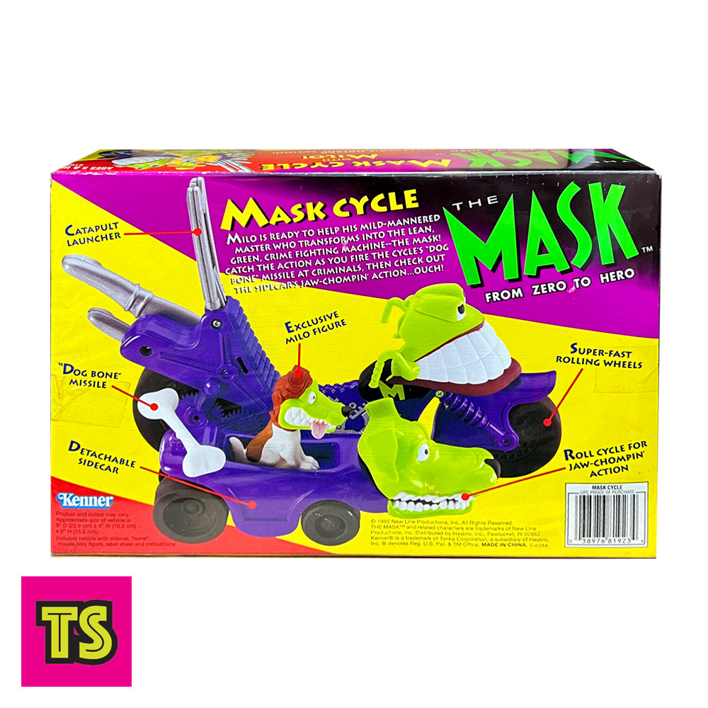 Mask Cycle, Vintage The Mask From Hero to Zero by Kenner 1995