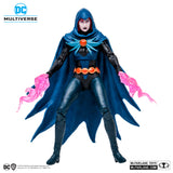 Raven Figure Detail 2, Build-A Beast Boy, Titans: Nightwing, Raven, Donna Troy, Arsenal, DC Multiverse by McFarlane Toys 2023 | ToySack, buy DC toys for sale online at ToySack Philippines