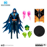 Raven Figure Detail 1, Build-A Beast Boy, Titans: Nightwing, Raven, Donna Troy, Arsenal, DC Multiverse by McFarlane Toys 2023 | ToySack, buy DC toys for sale online at ToySack Philippines