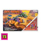 Front of Box Details, Placerias with Skate (MiB), Vintage Dino-Riders by Tyco 1988 | ToySack, buy vintage dinosaur toys for sale online at ToySack