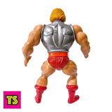 Back of He-Man,Battle Armor He-Man & Skeletor Set (Out-of-Box with Working Condition), Masters of the Universe MOTU by Mattel 1984 | ToySack, buy vintage He-Man action figures, vehicles, playsets, and collectibles from the 80s only here at ToySack. 

We ship internationally!