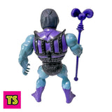 Back of Skeletor Figure with Havoc Staff, Battle Armor He-Man & Skeletor Set (Out-of-Box with Working Condition), Masters of the Universe MOTU by Mattel 1984 | ToySack, buy vintage He-Man action figures, vehicles, playsets, and collectibles from the 80s only here at ToySack. 

We ship internationally!