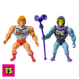 Battle Armor He-Man & Skeletor Set (Out-of-Box with Working Condition), Masters of the Universe MOTU by Mattel 1984 | ToySack, buy vintage He-Man action figures, vehicles, playsets, and collectibles from the 80s only here at ToySack. 

We ship internationally!