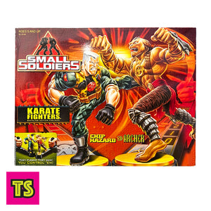 Chip Hazard vs. Archer Karate Fighters Playset, Small Soldiers by