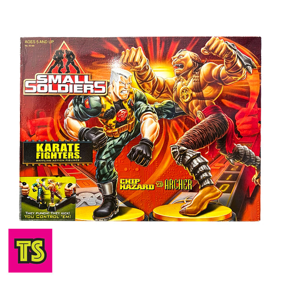 Chip Hazard vs. Archer Karate Fighters Playset, Small Soldiers by