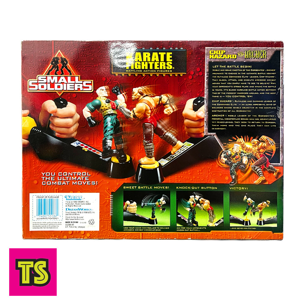 Chip Hazard vs. Archer Karate Fighters Playset, Small Soldiers by