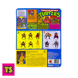 Card Back Details, '88 April O'Neil Orange Suit Variant (Bubble Dent), Vintage Teenage Mutant Ninja Turtles TMNT by Playmates Toys 1988 | ToySack, buy vintage retro Ninja Turtles toys, action figures, comics, and collectibles for sale online at ToySack. 

We ship internationally.