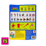 Card Back Details, '91 Midshipman Mike (Unpunched Yellowing Bubble), Vintage Teenage Mutant Ninja Turtles TMNT by Playmates Toys 1991 | ToySack, buy vintage retro Ninja Turtles toys, action figures, comics, and collectibles for sale online at ToySack. 

We ship internationally.