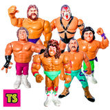 Set of 6 Ultimate Warrior, Jake “The Snake” Roberts, Demolition Smash, Marty Jannetty, Hacksaw Jim Duggan, Brutus “The Barber” Beefcake(Out of Box), WWF by Hasbro for Loose Collectors 1990s | ToySack, buy vintage WWF toys and collectibles for sale online at ToySack