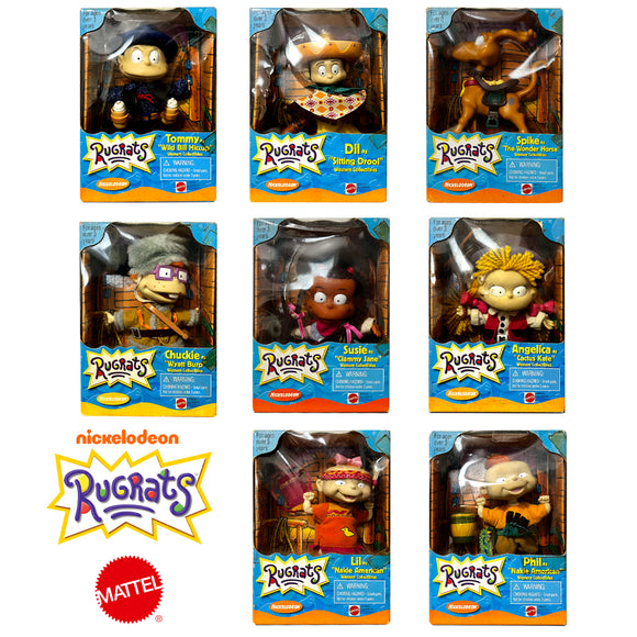 Rugrats Western Set of 8, Rugrats by Mattel 1999