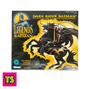 Dark Rider Batman with Rearing Battle Stallion, Legends of Batman by Kenner 1994 | ToySack, buy vintage Batman toys for sale online at ToySack Philippines