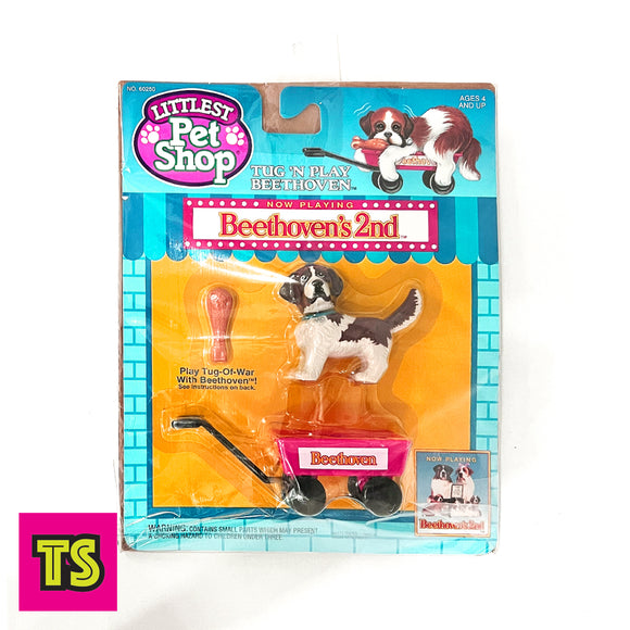 Tug 'n Play Beethoven, Beethoven's 2nd The Littlest Petshop by Kenner 1993 | ToySack, buy vintage toys for sale online at ToySack Philippine