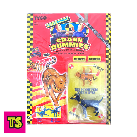 The Pets Hubcats & Bumpet, The Incredible Crash Dummies by Tyco 1991 | ToySack, buy 90s vintage toys for sale online at ToySack Philippines
