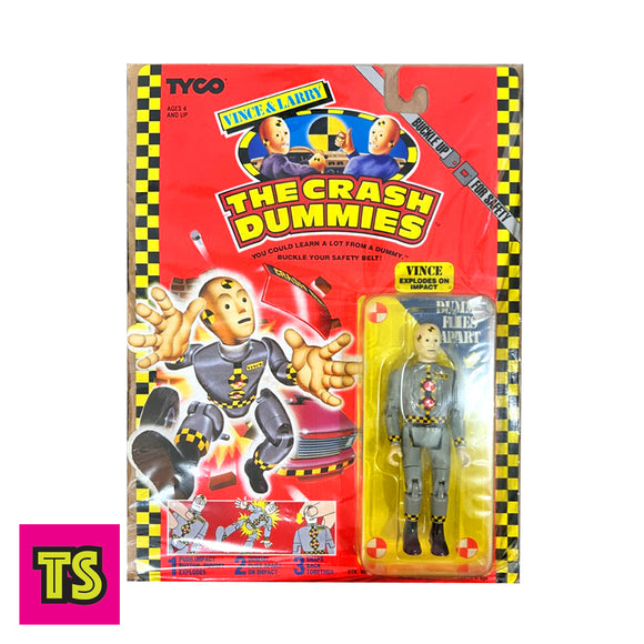 Vince, The Incredible Crash Dummies by Tyco 1991 | ToySack, buy 90s vintage toys for sale online at ToySack Philippines