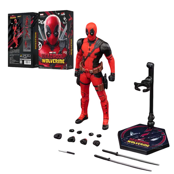 MCU Deadpool 7-Inch (1/10), Deadpool & Wolverine Marvel Officially Licensed by ZD Toys | ToySack, buy Marvel toys for sale online at ToySack