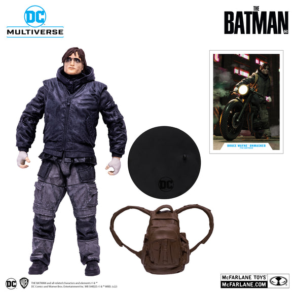 Bruce Wayne (The Drifter Un-Masked), The Batman (Movie) DC Multiverse by McFarlane Toys | ToySack, buy Batman toys for sale online at ToySack Philippines