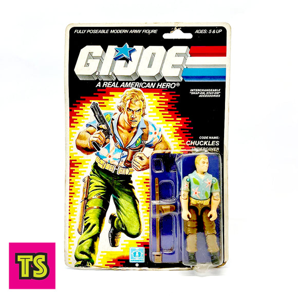 Chuckles (New on Card), Vintage GI Joe A Real American Hero by Hasbro 1987 | ToySack, buy vintage GI Joe toys for sale online at ToySack Philippines