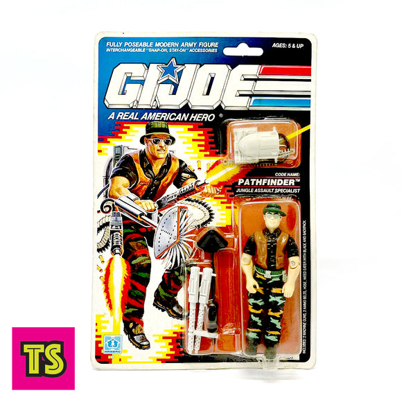 Pathfinder (New on Card), Vintage GI Joe A Real American Hero by Hasbro 1990 | ToySack, buy vintage GI Joe toys for sale online at ToySack Philippines