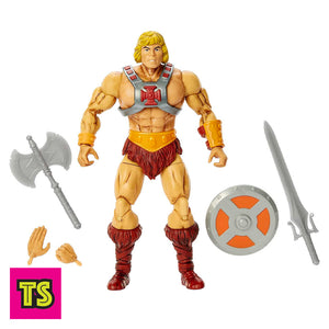 He-Man 40th Anniversary Action Figure, Masters of the Universe (MOTU) Masterverse Action Figure by Mattel | ToySack, buy He-Man Masters of the Universe toys for sale online at ToySack Philippines