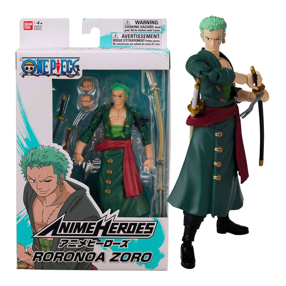 ToySack | 🔥PRE-ORDER🔥 Roronoa Zoro, One Piece Anime Heroes by Bandai 2021, buy anime and manga toys for sale online at ToySack Philippines