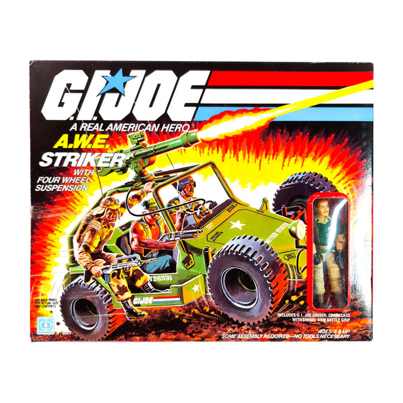 ToySack | A.W.E. Striker with Crankcase (MISB), GI Joe A Real American Hero ARAH by Hasbro 1985, buy vintage GI Joe toys for sale online at ToySack Philippines