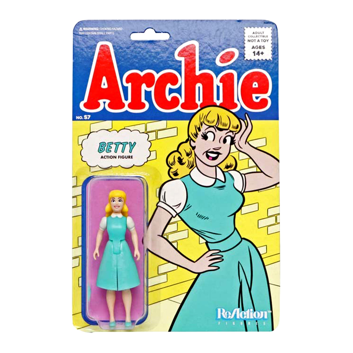Reaction Figure Archie ToySack | Betty, Archie Comics by Reaction Super 7 2020 –