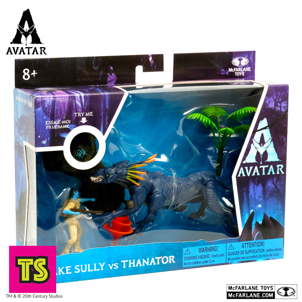 Jake Sully vs Thanator World of Pandora, Disney's Avatar by McFarlane Toys