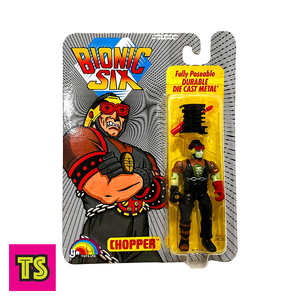 Chopper, Vintage Bionic Six by LJN 1986 | ToySack, buy vintage toys for sale online at ToySack Philippines