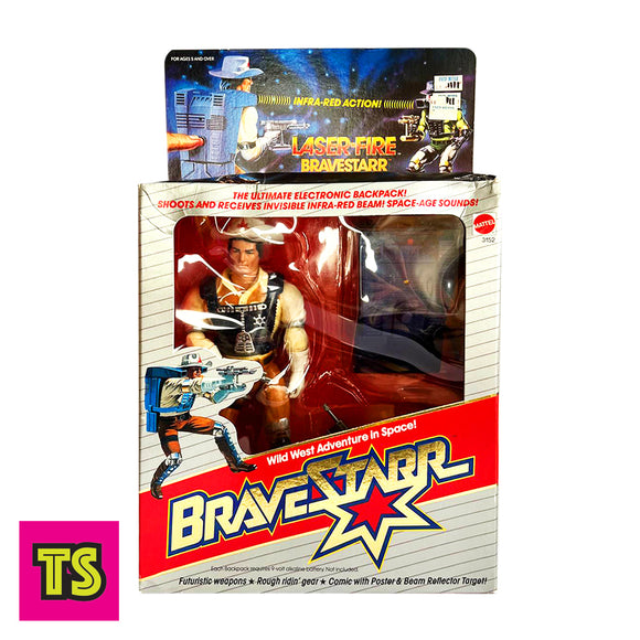 Laser-Fire Marshall BraveStarr (New in Sealed Box), BraveStarr by Mattel  1987, ToySack – ToysAaack