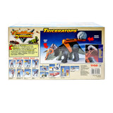 Card Back Details, Trike the Triceratops, Vintage Cadillacs & Dinosaurs by Tyco 1993, buy dinosaur toys for sale online at ToySack Philippines