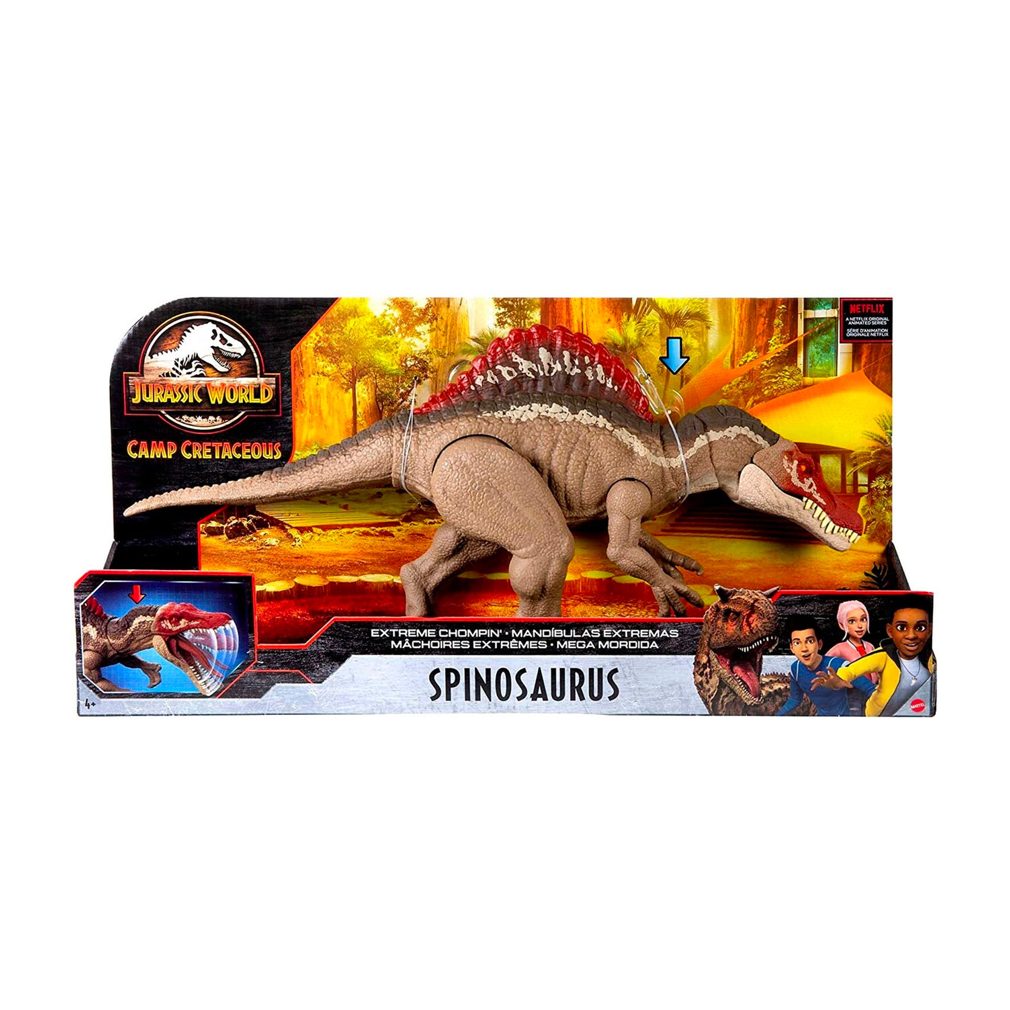ToySack | Spinosaurus Camp Cretaceous, Jurassic World by Mattel (TS-JR ...
