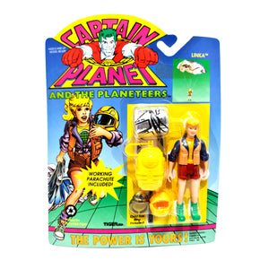 ToySack | Linka, Captain Planet and the Planeteers by Tiger Toys 1991, buy vintage toys for sale online at ToySack Philippines