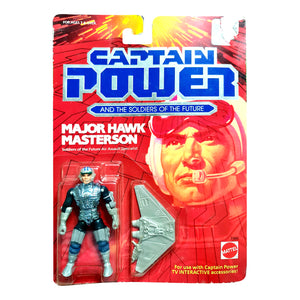 ToySack | Major Hawk Masterson, Captain Power and the Soldiers of the Future by Mattel 1987, buy vintage Mattel toys for sale online at ToySack Philippines