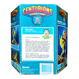 Box Package Back, Max Ray Centurions, by Kenner 1986, buy vintage Kenner toys for sale online at ToySack Philippines