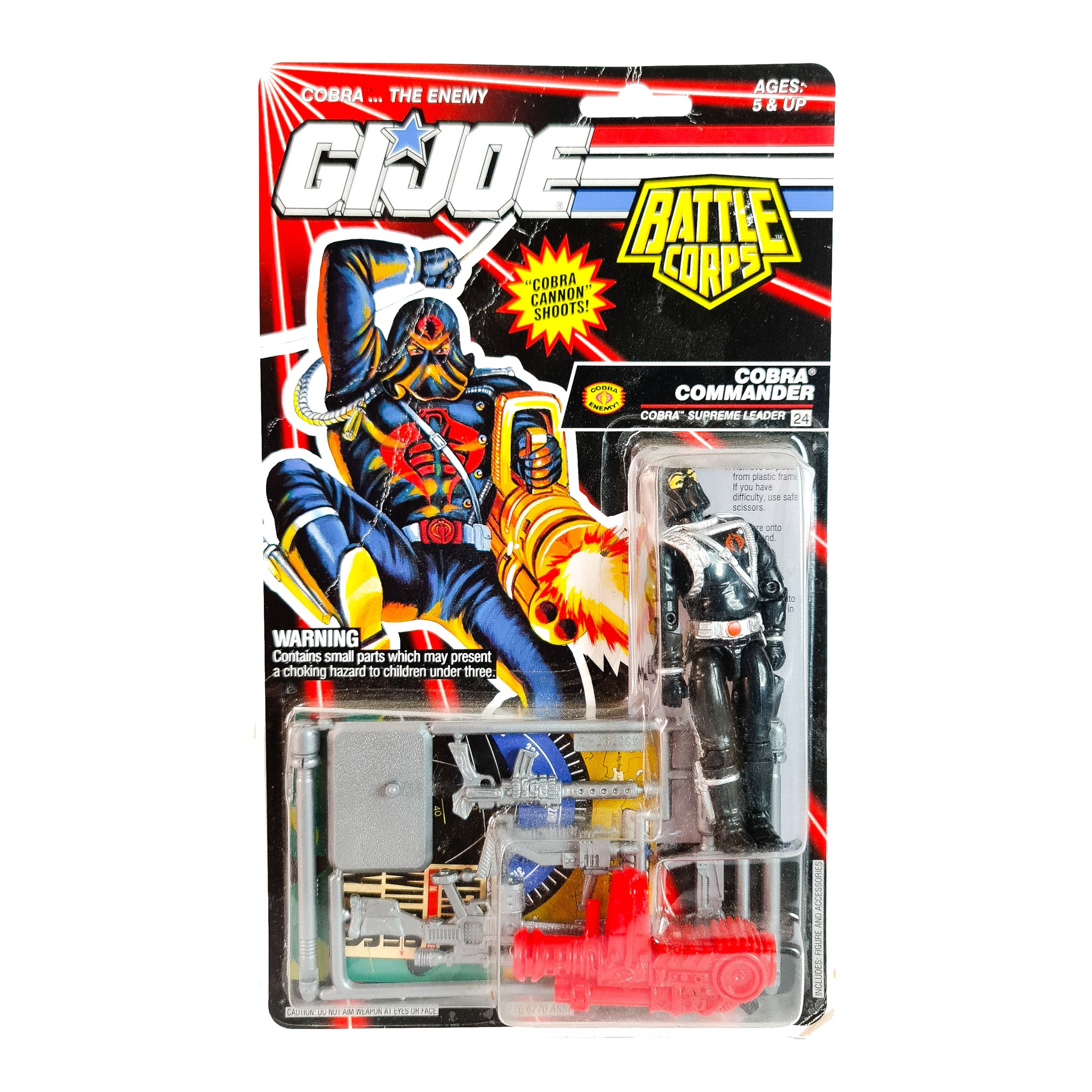 Cobra Commander v6, GI Joe ARAH Battle Corps by Hasbro 1993