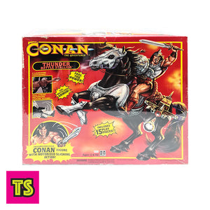 Thunder Battle Stallion with Conan, Conan the Adventurer by Hasbro 1992 | ToySack, buy vintage Hasbro toys for sale online at ToySack Philippines