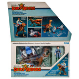 Deinonychus with Sky Heroic Dino-Rider (MIB), Vintage Dino-Riders by Tyco 1988