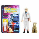 Doc Brown, Marty & Doc Brown Bundle (New Sculpts), Back to the Future by Reaction Super 7 2021, buy BTTF toys for sale online at ToySack Philippines