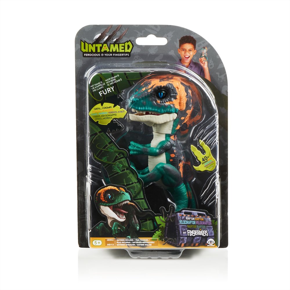 ToySack Fury, Untamed Raptor Fingerling by WowWee –
