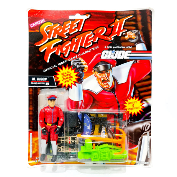 ToySack | M. Bison, Vintage GI Joe Street Fighters II by Hasbro