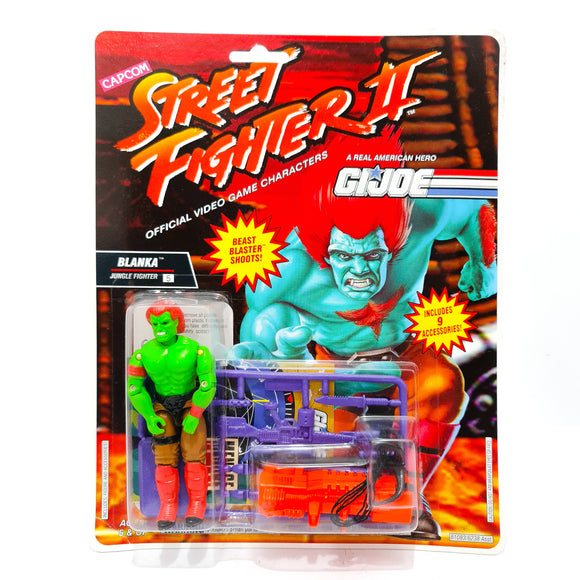 ToySack | Blanka, Vintage GI Joe Street Fighters II by Hasbro 1992, buy vintage GI Joe toys for sale online at ToySack Philippines