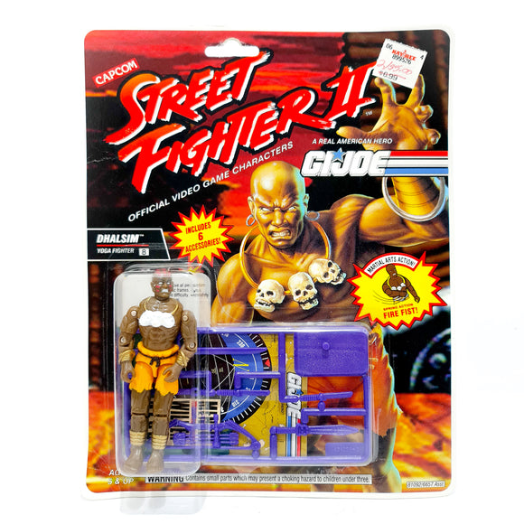 ToySack | Vintage Dhalsim, GI Joe Street Fighters II by Hasbro 1992, buy vintage GI Joe toys for sale online at ToySack Philippines