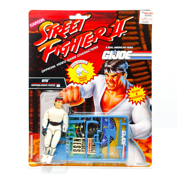 ToySack | Ryu, Vintage GI Joe Street Fighters II by Hasbro 1992, buy vintage GI Joe toys for sale online at ToySack Philippines