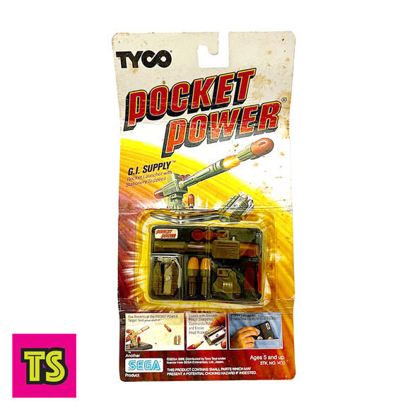 GI Supply NIB, Pocket Power by Sega Toys 1989 | ToySack, buy vintage toys for sale online at ToySack Philippines