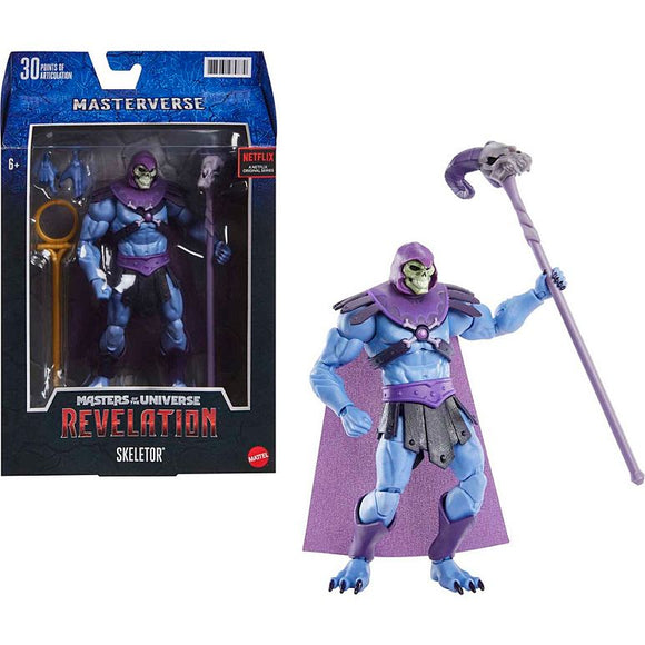 ToySack | Skeletor, Masters of the Universe (MOTU) Masterverse Revelation Deluxe Action Figure Wave 1 by Mattel, buy MOTU toys for sale online at ToySack Philippines
